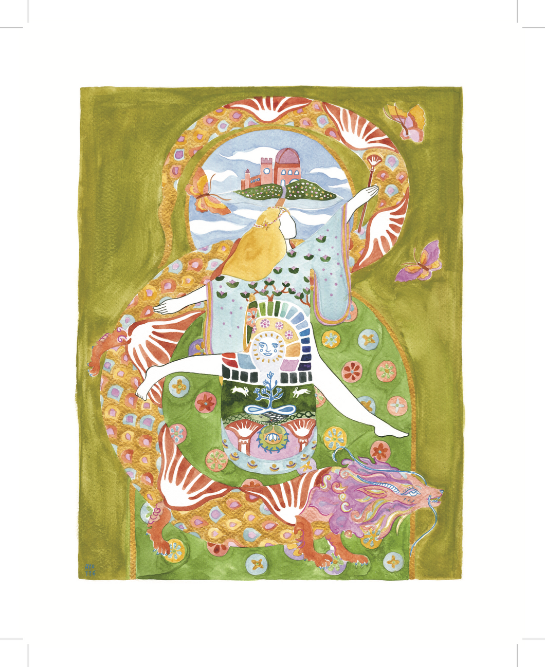 MOONWORLD Tarot: The Queen of Wands