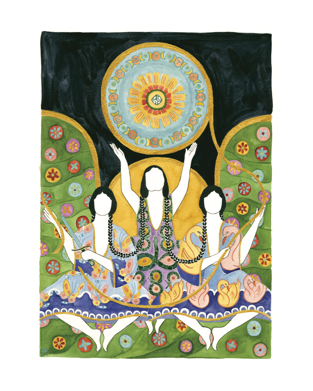 MOONWORLD Tarot: Wheel of Fortune, X