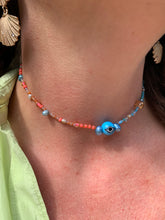 Load image into Gallery viewer, Peace Beads ~ Watermelon Sugar 3rd Eye~
